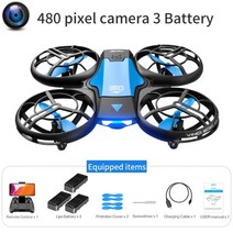 수중드론 촬영용 입문용 레이싱 v8 새로운 미니 드론 4k 직업 hd 광각 drone, 480p 카메라 3배터리