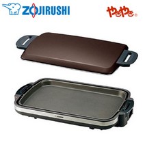 조지루시 와이드 전기 핫 플레이트 트리플 티타늄 세라믹 코팅 EA-DE10-BA, 단일 옵션