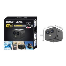 초소형 블랙박스 cctv 적외선 미니 음성 대화 감시 홈 애견 카메라 wifi webcam w magnetic 끌어당김 hd 4k dual lens mini smart web, a