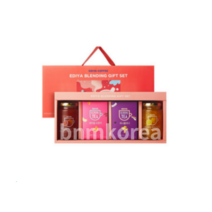 이디야 블랜딩 차 선물 세트, 네이블 오렌지 5p + 피나콜라다 5p + 유자청 + 자몽청, 8세트