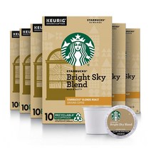 Starbucks Bright Sky Blend 스타벅스 브라이트 스카이 블렌드 10개입 X 6팩, 60개입