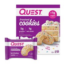 퀘스트뉴트리션 프로스트 쿠키 버스데이 케이크 8개입, 200g, 1개