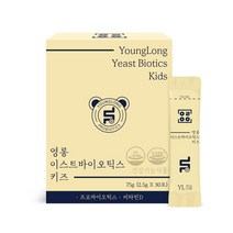 영롱 이스트바이오틱스 키즈, 30포, 1박스, 75g