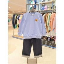 MLB키즈 메가베어 맨투맨 데님 팬츠 세트 7AMTC0131/7DAPMD131-RBL/NYS