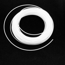 PTFE 튜브 ID 0.3 0.6 0.8 1 1.2 1.5 1.6 1.8 2 2.5 3 4mm F46 모세관 절연 호스 리지드 파이프 고온 내식성, [01] WHITE, [01] 5m, [25] ID 2.8mm x 3.4mm