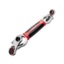 Powerbuilt 파워빌트 8-In-1 리버서블 래칫렌치 미터법 멀티툴 1수공구 5도스윙 72토트 360도회전 941154, Metric 8 in 1