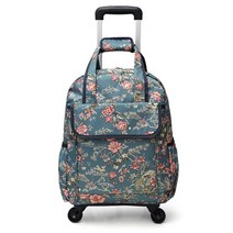 로데오가방 바퀴달린 배낭 캐리어 롤링 백팩 1박2일 국내여행 천 캐리어