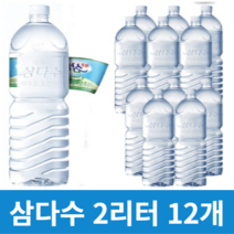 제주 안전한 삼다수 2L 또는 500ml 물배달 생수 광동제약 물 무라벨 심다수, 그린 2L 12병