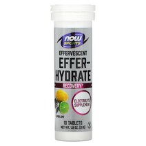 나우푸드 Sports Effer Hydrate 레몬 라임 10정 51g
