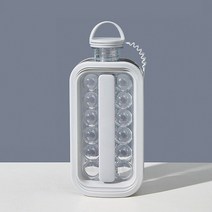 가정용 미니 제빙기 얼음기계 영업용 최신 스 볼 메이커 주전자 주방 바 액세서리 가제트 스 큐브 몰드 다기능 용기 병, 회색