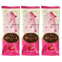 달쿨 아이스크림바 셰프의오후 딸기바 1박스, 셰프의오후 딸기바 1박스 (24개입)