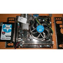 인텔i3 6100+ecs h110m+램4G+SSD120G중고제품 6100