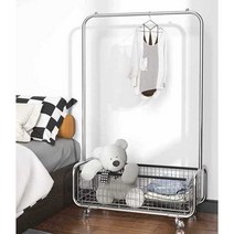 이동식 철제 행거 스텐 모던 옷걸이 드레스룸 선반, 60cm플래그십x 딥메쉬프레임x핸들휠