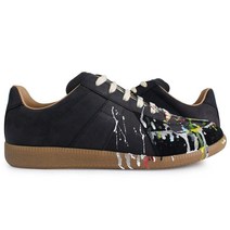 디몬트 21 S/S 마르지엘라 남성 페인팅 독일군 스니커즈(블랙) S57WS0240 P1892 963