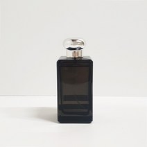 몰드몰 향수용기 - 사각 블랙 100ml 클림프 실버캡 퍼퓸공병, 스프레이 툴 구매 X, 1개