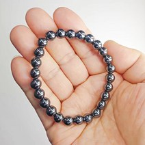 천연석 비즈 원석팔찌 적철석 헤마타이트 팔찌
