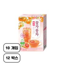 담터 꿀자몽차 믹스 10T X 2개, 120개입, 23g