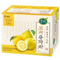 순작 모과 유자차 티백, 0.8g, 1개입, 160개