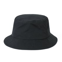 빅사이즈 플레인 서플렉스 벙거지 버킷햇, XL, 블랙