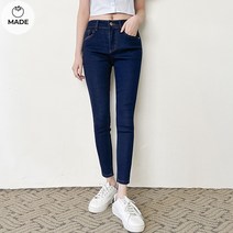 토마토팩토리 여성용 스판 스키니진 데일리 청바지 팬츠(5color)_키작녀 Ver
