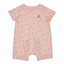 [M밍크뮤D] 23SS (PK)쁘띠체리반팔우주복 여름실내복 3337004111 출산준비물 신생아선물 배내수트 배내저고
