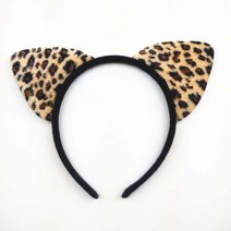 미니 마우스 머리띠 미키 롯데월드 놀이공원, 호피무늬