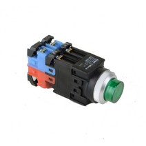 건흥전기 1A1B 조광 푸쉬락 스위치 110V AC 25mm KBL25AT-1A11, 오렌지 [KBL25AT-1AO11]