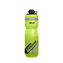 2022 카멜백 New 포디엄 칠리 더트 보냉 자전거 물통 물병 620ml, 라임, 1개