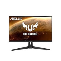 아수스 ASUS TUF 게이밍 VG27VH1B 27인치 커브드 모니터 1080P 풀HD 165Hz(144Hz 지원) 익스트림 로우 모션 블러 어댑티브 싱크 FreESync 프리미엄