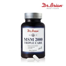 닥터브라이언 MSM 2000 TRIPLECARE 관절 영양제 뼈건강 2000mg 120정, 2000mg x 120정