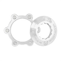 유압프레스 소형 미니 탁상 유압프레스 소형 미니 탁상 muqzi 자전거 centerlock-6-홀 어댑터 산악 자전거 허브 센터 잠금 변환 6 볼트 디스크 브레이크 로터, 유형 2 은색