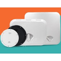 데크플레이트 DECKPLATE 6인치8인치 원형 점검구 검사구 보트, 270-375화이트