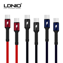[KT알파쇼핑]LDNIO LC91 3A TYPE C to C 급속충전 케이블 1M, LDNIOLC91CtoC다크그레이_색상_상세페이지참조, LDNIOLC91CtoC다크그레이_수량_상세페이지참조