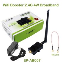 8W/4W 2.4G 5G 와이파이 부스터 신호 리피터 무선 라우터용 광역 앰프 SMA 안테나 어댑터 메타, 03 2.4G 4W Booster_01 US Plug