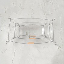 노마스 PVC 투명트레이 가죽트레이 직사각형