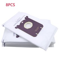 일렉트로룩스 E201B 용 더스트 백 필립스 FC8021 AEG HR8500, 02 8 PCS, 8개