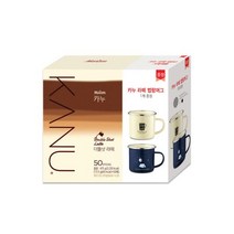 카누 더블샷 라떼 50T+법랑머그