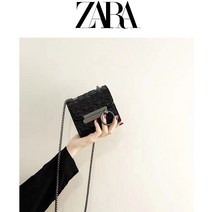 ZARA 자라 숄더백 출근가방 데일리 미니 크로스백 백팩 자라가 올해 인기다.네트 레드 체인 작은 가방 여성용 가방 2022년 새로운 유행 패션 만능 메신저 가방 작은 사각형