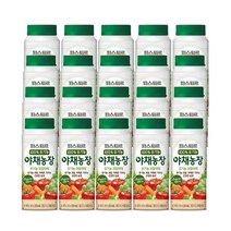 파스퇴르 야채농장 과일야채 190ml 24팩, 24개