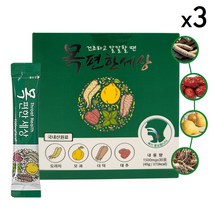 뉴 목편한세상 30포 1박스 기침 가래 목관리 먹기 편한 도라지 더덕 모과 분말+기프트팩, 목편한세상 3박스+기프트팩