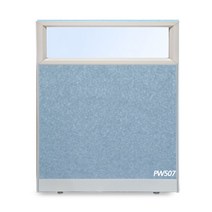 진웅파티션 PVC 45T 높이 1500 반유리 사무실파티션 파티션(부속별도), PW507