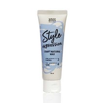 아모스 스타일 익스프레션 크래프트 내추럴 왁스, 1개, 80ml
