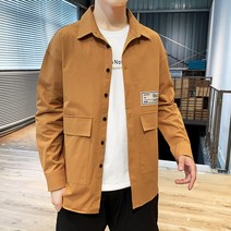 DFMEI 카고 남방 긴팔 루즈핏 멋쟁이 남방 홍콩상 점퍼 남