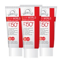 [썬월드] 수퍼 썬크림 50ml 1+1+1 워터프루프 기능성, 상세 설명 참조