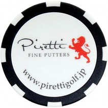 Piretti(피렛티) 그린 마커 Accessories Casino Chip 카지노 칩 유니섹스 PR-CM0001 Black