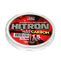 낚시방 조무사 히트론 후로로카본(50m)/크리스탈 카본 슬림형, 1.25호
