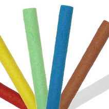 옥수수깡 긴 수수깡 장난감 스틱콘 20cm 50개, 본상품선택, 초록