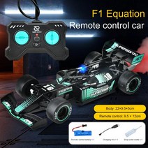 RC카 F1 RC 자동차 리모트 제어 레이싱 모델 충전 다이나믹 보이 고속 오프로드 드리프트 선물용 장난감, 01 01