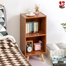 JS리빙 협탁 침대 침실 미니 거실 서랍장 보조 사이드 테이블 엔틱 수납장 선반 모던 거실장 수납 인테리어 베드 2단 원목 우드 CD_45 24*66*30, 협탁_30cmX24cmX66cm