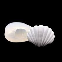 몰드비 조개 3D 실리콘 수제 몰드